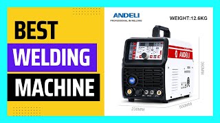 ANDELI 220V TIG Welder 200A ACDC TIG Pulse Cold Aluminum Welding [upl. by Lletnwahs]