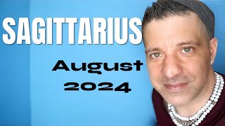 SAGITTARIUS August 2024 ♐️ BIG ANSWER Clear Direction amp SIGNS  Sagittarius August Tarot Reading [upl. by Olraced]