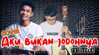 AKU BUKAN JODOHNYA LIRIK KARAOKE  TRISUAKA  COVER ASIK [upl. by Namsu]