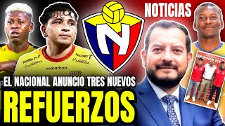 Refuerzos de El Nacional para la segunda Etapa 🔴 próximos refuerzos de El Nacional 2024 [upl. by Milan]