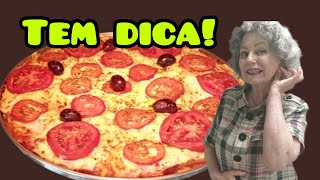 COMO FAZER PIZZA SEM MASSA PRÓPRIA QUE FICA DELICIOSA VEM COMIGO VER COMO EU FIZ [upl. by Annaej171]