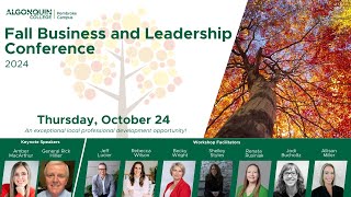 Join us for the Fall Business Conference 2024 [upl. by Norved]