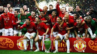 Manchester United Road to UCL VICTORY 200708  Cinematic Highlights [upl. by Yelyr]