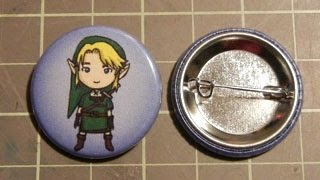 How to Make Buttons Badges [upl. by Lilac280]