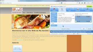 CREATION DE SITES WEB  Créez votre site web facilement avec LWS MonSiteWeb [upl. by Tlevesor]