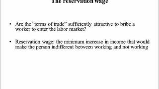 Labor Economics lecture 2  Worker utility and labor supply [upl. by Polky]