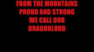 Rhapsody  Power of the dragonflame with Lyrics [upl. by Morten]