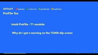 The ProFile T1 T5008 slip screen and warning [upl. by Joed305]