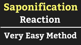 Saponification Reaction with Mechanism in Hindi  Very Easy Method  Chemistry Academy [upl. by Amoihc766]