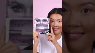 How to Get Lash Extensions Look at Home 👁  DIY Lashes with Falscara® by KISS® [upl. by Ysnat]