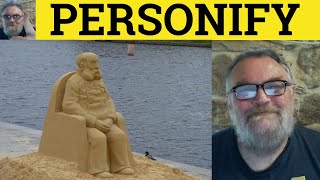 🔵 Personify Meaning  Personified Definition  Personification Examples  Personify Explained [upl. by Eecal]