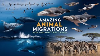 Amazing Animal Migrations How and Why They Travel [upl. by Feldt598]