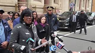 Mayor Parker addresses second police shooting in Philadelphia since she took office [upl. by Tiat]