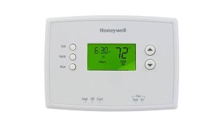 Honeywell 52 Day Programmable Thermostat RTH2300B1012 [upl. by Nomelif]