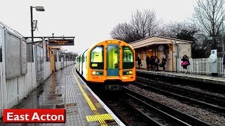 East Acton  Central line  London Underground  1992 Tube Stock [upl. by Randolf]