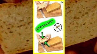 👍 Receta de PAN con harina de ARROZ  Sin Gluten  Sin TACC 👍 para CELIACOS Shorts Recetas FACILES [upl. by Iturk864]