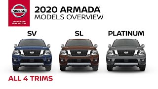 2020 Nissan Armada SUV Walkaround amp Review [upl. by Nnylyrehc896]