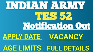 Indian Army Technical Entry Scheme TES 2024 Application Lws Ssb TES Age Eligibility [upl. by Hobie]