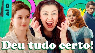 BRIDGERTON 3  REVELAÇÃO DA WHISTLEDOWN E MUDANÇAS 👑  Mariana Araujo [upl. by Nauwaj385]