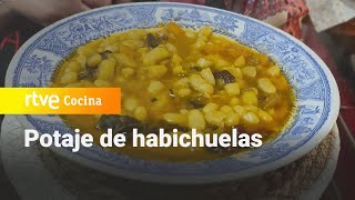 Receta de potaje de habichuelas  La Cocina de Adora  RTVE Cocina [upl. by Neelrahc]