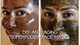 3 DIY Antiaging Facial Masks [upl. by Enined]