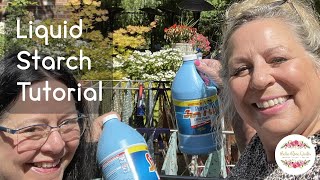 Liquid Starch Tutorial Bella Rose Quilts [upl. by Brelje]