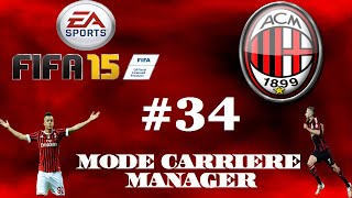 FIFA 15 mode carrière AC Milan ep 34  Linfirmerie se remplie  FRHD [upl. by Azelea]