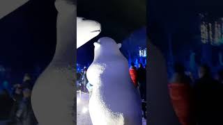 OSO POLAR en Mágicas Navidades en Torrejón de Ardoz [upl. by Helen]