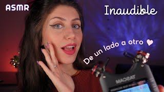 ASMR • INAUDIBLE BINAURAL para descansar Susurros de un lado a otro [upl. by Akyssej]