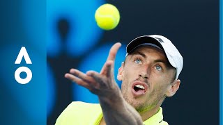 John Millman v Borna Coric match highlights 1R  Australian Open 2018 [upl. by Leonerd77]