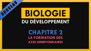 Biologie de développement  Chapitre 2  La formation des axes embryonnaires [upl. by Gahl248]