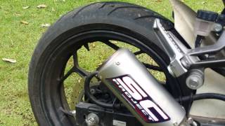 SC Project Ninja 250 sound [upl. by Shaylyn47]