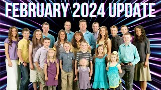 Duggar Family Update February 2024 New Pregnancies Baby Arrivals amp Family Drama [upl. by Selokcin]