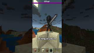 How to get a Knockback 1000 Stick in Minecraft Bedrock 🥊 shorts [upl. by Gena977]