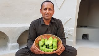 Stuffed Keema Karela Recipe  Keema Bharay Karelay  Stuffed Bitter Gourd  Village Food Secrets [upl. by Anitsyrc895]