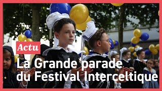 Festival Interceltique 2024  plus de 1 500 enfants assurent la relève [upl. by Stucker]