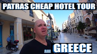 A Look At A Budget Hotel In Patras Greece The Olympic Star Hotel [upl. by Immas]