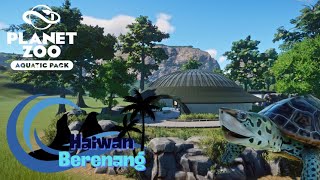 Haiwan Berenang  5  Schildkrötenhaus  Let´s Play Sandbox  Planet Zoo Aquatic DLC [upl. by Brianna328]