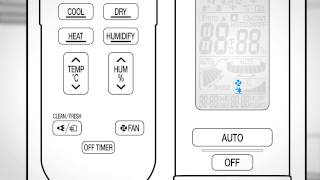 Daikin  animated operation manual  FTXZN [upl. by Ihculo295]