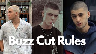 5 Rules for the Perfect Buzz Cut [upl. by Iclehc]