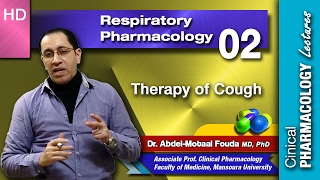 Respiratory Pharmacology Ar 02 Therapy of cough [upl. by Uella]