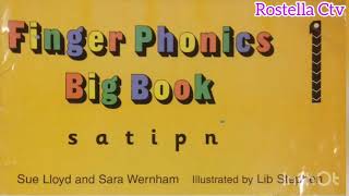 Finger Phonics Big Book group 1 s a t i p n [upl. by Anaizit]