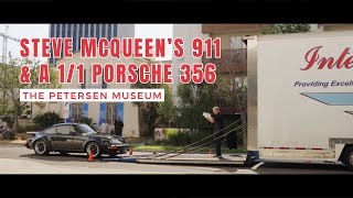 Shipping Steve McQueens 1976 Porsche 911 Turbo amp a 11 356 America Roadster  The Petersen Museum [upl. by Daitzman9]