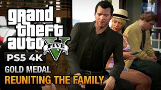 GTA 5 PS5  Mission 61  Reuniting the Family Gold Medal Guide  4K 60fps [upl. by Ikim395]