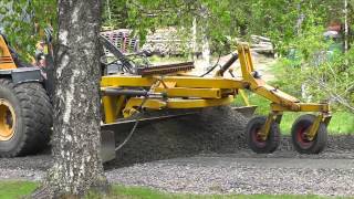 Ljungby L15 With A Grader Attachment [upl. by O'Carroll]