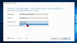 How To Upgrade Windows 10 32 Bit to 64 Bit [upl. by Anomar]