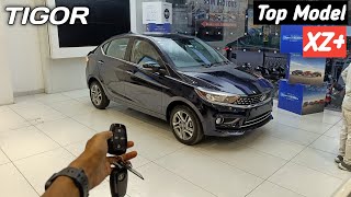 Tata Tigor Top Model XZ 2023 ❣️ मात्र ₹ 780 लाख में 4 स्टार Rated Safest Sedan कार 💪 [upl. by Pussej749]