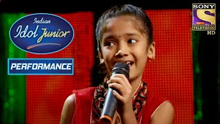 Sugandha Shocks Everyone With Her Performance  Indian Idol Junior [upl. by Bihas]