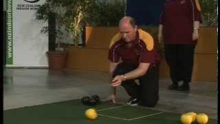 Nelson Indoor Bowls  Training Video  Shot Selection [upl. by Fellner761]