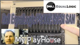 Dell EqualLogic PS400E iSCSI SAN  Doing maintenance  288 [upl. by Tynan]